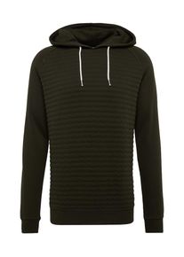Tom Tailor Denim, Herren Hoodie, Khaki / Weiß