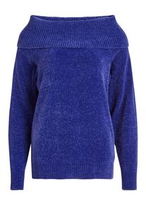 Vila, Damen Pullover, Blau