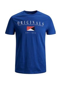 Jack & Jones JACK & JONES, Herren T-Shirt, Blau
