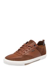Geox, Herren Sneaker 'U Kaven', Cognac / Wei&szlig;
