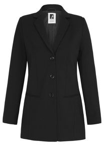 Anna Aura, Damen Jersey-Blazer, Schwarz