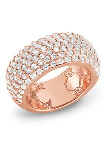 JOOP!, Damen Ring '2023375, 2023376, 2023377, 2023378', Rosegold / Transparent