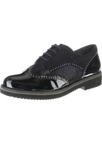 Gabor, Damen Schnürschuhe, Schwarz
