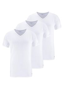 Tommy Hilfiger Underwear, Herren Shirt mit V-Neck, Weiß