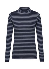 Tom Tailor Denim, Damen Shirt, Navy / Weiß