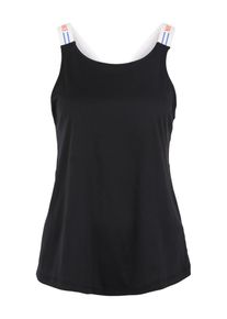 Nike, Damen Sporttop 'W NK TR HYP FM TANK ELASTIKA', Schwarz