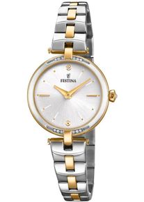 Festina, Damen Quarzuhr 'Mademoiselle', Gold / Silber