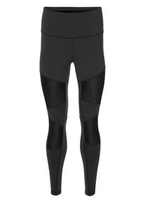 Reebok, Damen Funktionstights, Schwarz / Transparent
