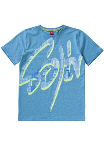 s.Oliver Junior, Regular Fit T-Shirt, Himmelblau