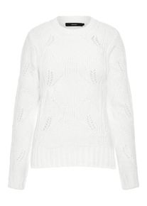 Véro Moda VERO MODA, Damen Pullover, Weiß