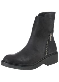 Buffalo, Damen Biker Boots, Schwarz