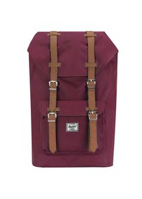 HERSCHEL, Damen Rucksack 'Little America', Hellbraun / Weinrot