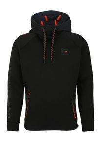 Superdry, Herren Sport-Sweatshirt 'GYM TECH STRETCH OVERHEAD', Orange / Schwarz