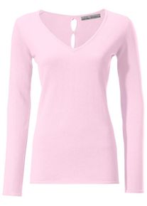 Heine, Damen Feinstrickpullover, Rosa