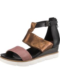 JOLANA & FENENA JOLANA & FENENA, Damen Sandalen, Bronze / Ros&eacute; / Schwarz