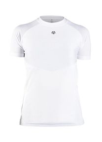 MOROTAI, Damen Sportshirt 'Compression', Wei&szlig;