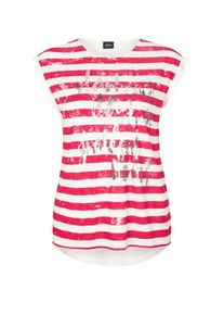 s.Oliver BLACK LABEL, Damen Shirt, Pink / Wei&szlig;