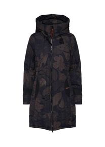 Khujo, Damen Mantel 'JERRY PRIME2 (HQ+HR)', Khaki / Schwarz