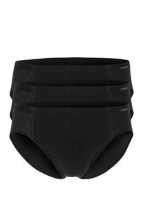 Schiesser, Herren Slip 'Supermini (3er Pack)', Schwarz