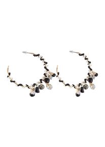 sweet deluxe, Damen Ohrschmuck, Schwarz