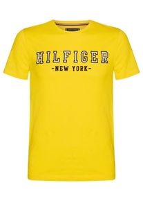 Tommy Hilfiger, Herren T-Shirt 'WCC', Gelb / Schwarz