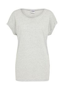 Urban Classics, Damen T-Shirt 'Extended Shoulder', Graumeliert