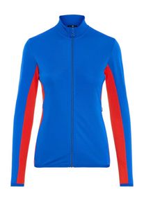 J. Lindeberg J.Lindeberg, Damen Sweatjacke 'W Imaan TX Mid', Blau / Rot
