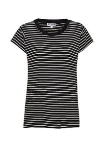 ABOUT YOU, Damen T-Shirt 'Helen', Schwarz / Offwhite