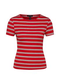 New Look, Damen T-Shirt 'HENRI', Rot / Weiß