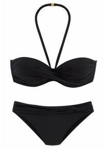 Lascana, Damen Tankini, Schwarz
