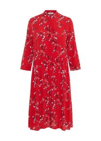 Pieces, Damen Kleid, Orangerot