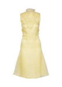 POSTYR, Damen Kleid 'POSAMARANTH SILK', Gelb
