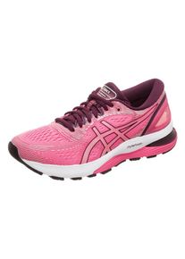 asics, Herren Laufschuhe 'Gel-Nimbus 21', Beere / Pink