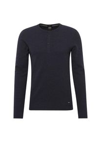 BOSS, Herren Henley-Shirt 'Trix', Dunkelblau