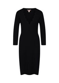Anna Field, Damen Kleid 'scallop overlap dress', Schwarz