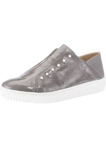 JOLANA & FENENA JOLANA & FENENA, Damen Slipper, Taupe / Wei&szlig;