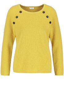 Gerry Weber, Damen Pullover, Zitrone