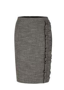 s.Oliver BLACK LABEL, Damen Skirt, Schwarz