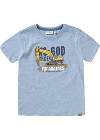 SALT & PEPPER SALT AND PEPPER, T-Shirt, Baustelle, Rauchblau