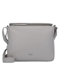 Bree, Damen Lia 1 Umhängetasche Leder 25 cm, Greige