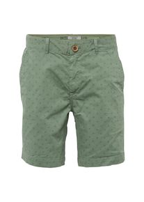 Blend, Herren Shorts mit Allover-Muster, Grün