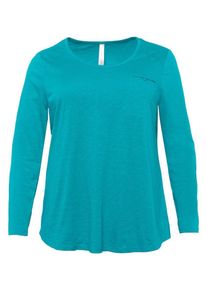 sheego Casual, Damen Shirt, Türkis