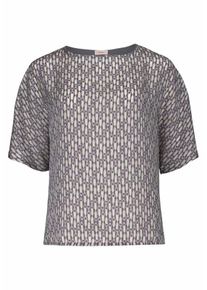 TRIANGLE, Damen Blusenshirt, Beige / Grau