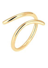 Elli, Damen Wickelring 'Geo', Gold
