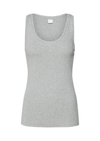 BOSS, Damen Top 'Teribbed', Grau