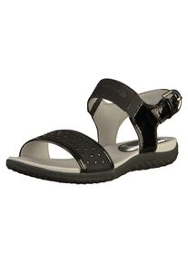 Geox, Damen Sandalen, Schwarz