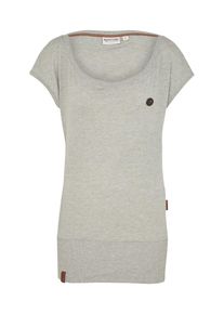 Naketano, Damen T-Shirt 'Wolle', Graumeliert
