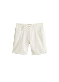 Mango Man, Herren Shorts 'Mikonos', Wei&szlig;