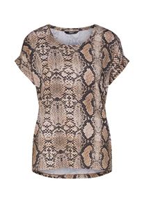 Only, Damen Shirt 'onlMOSTER', Braun