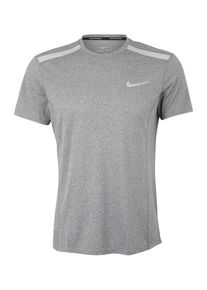 Nike, Herren Funktionsshirt 'COOL MILER', Grau / Weiß
